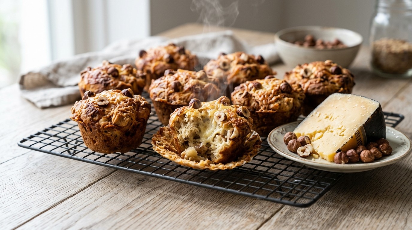 Brood-kaas Muffins