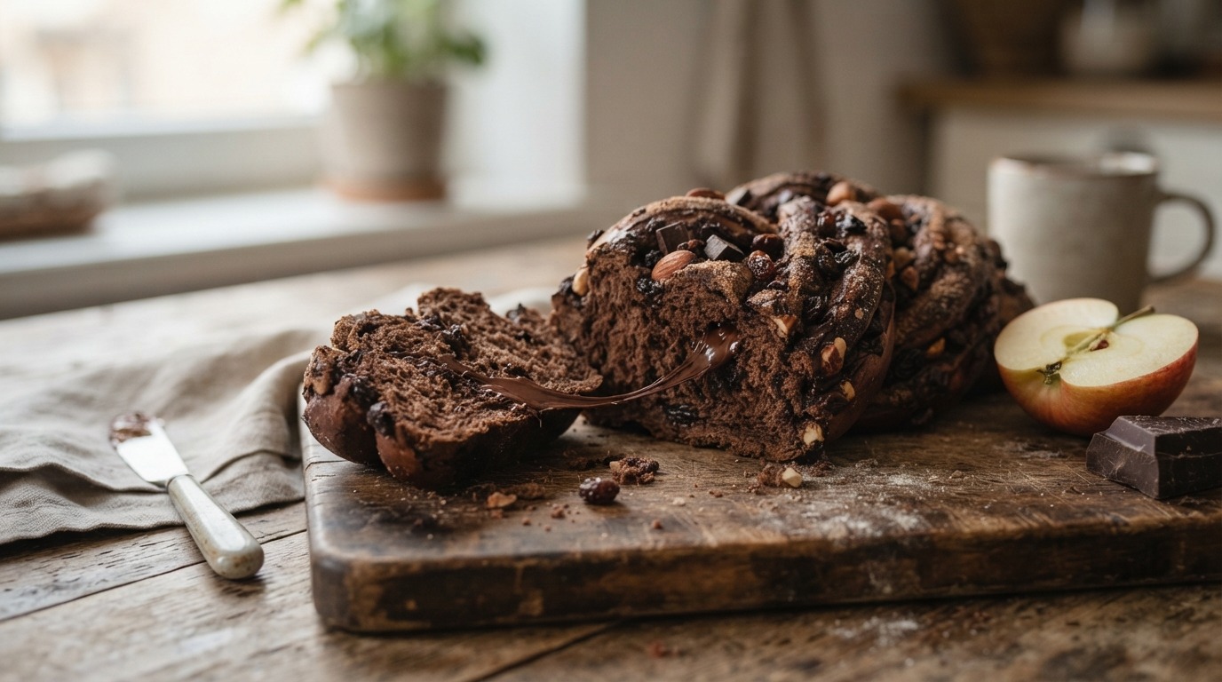 Brood met chocolade
