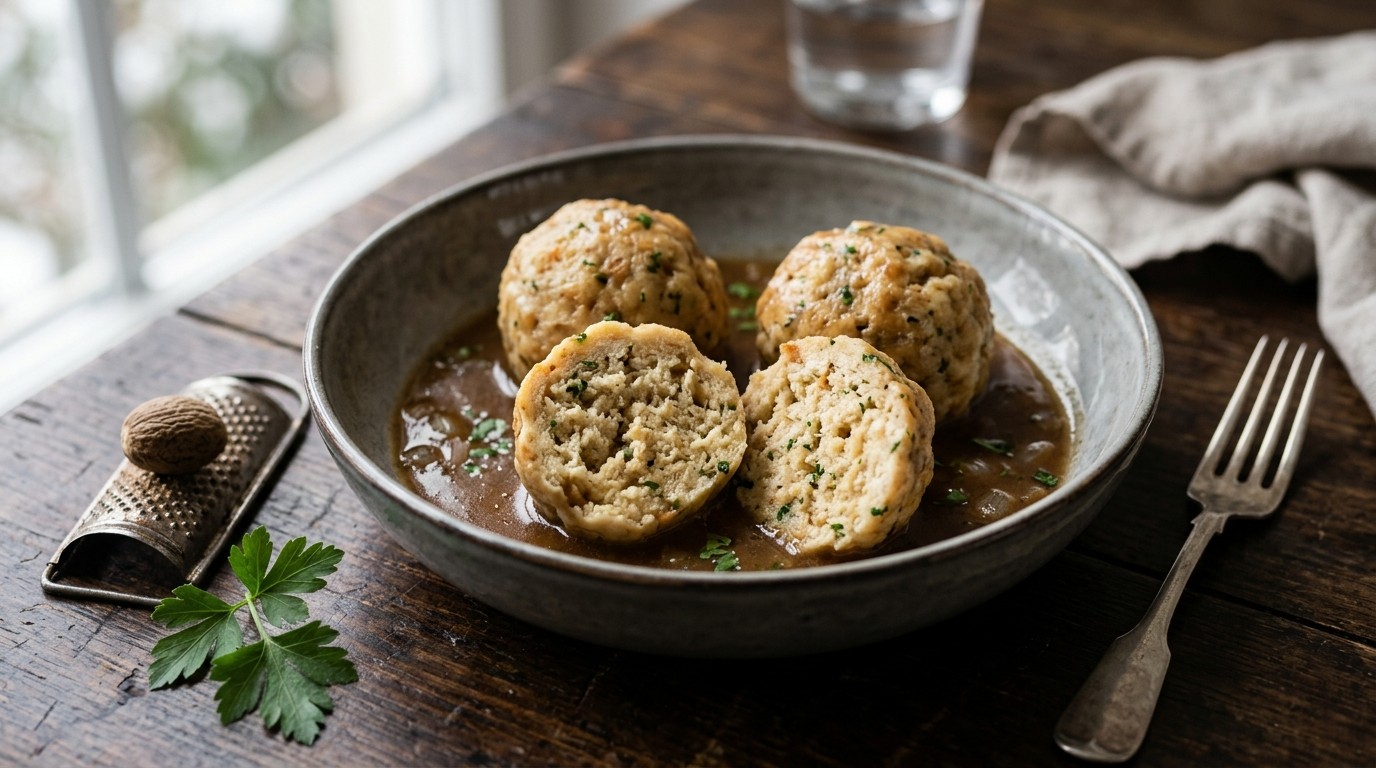 Brooddeegbollen (Semmelknödel)