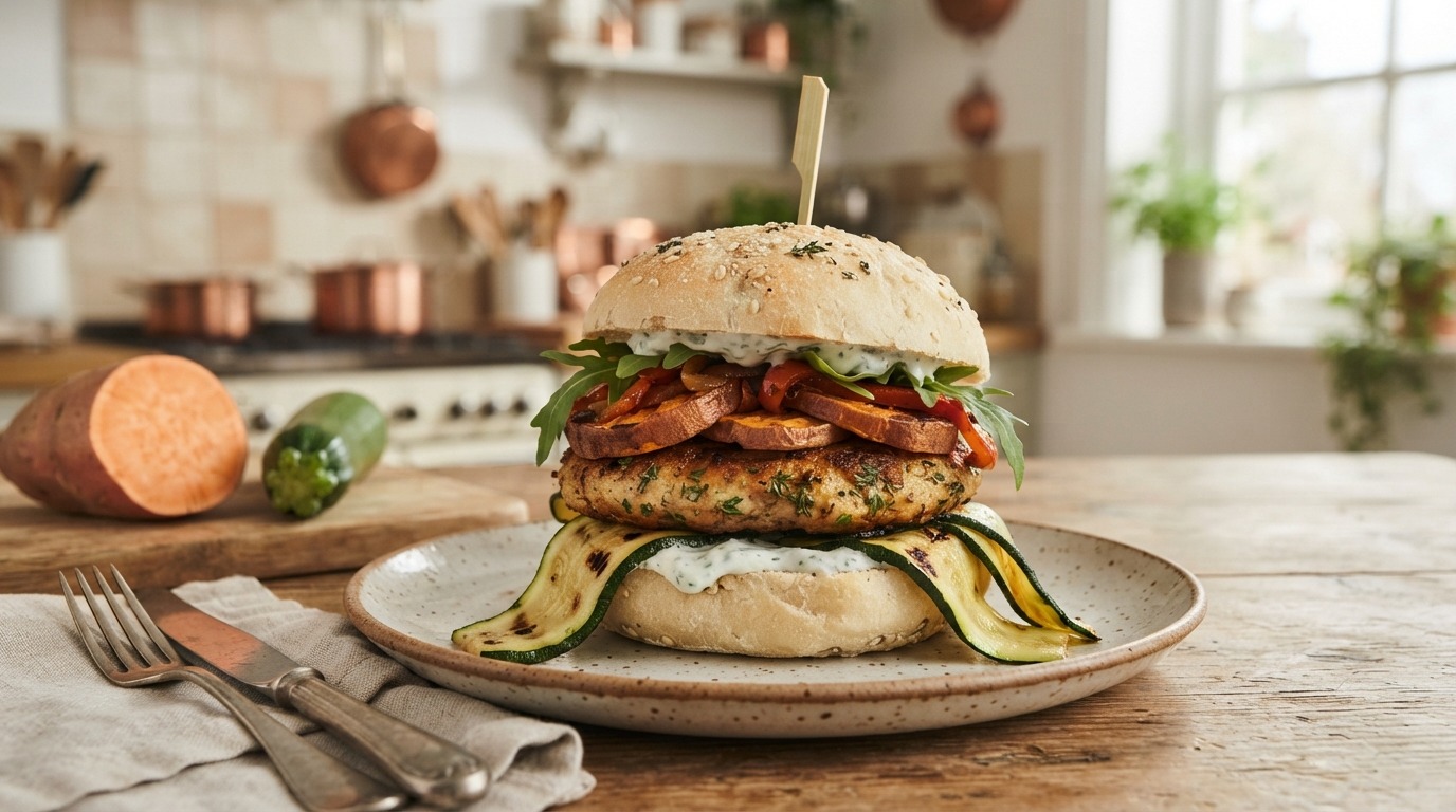 Broodje kipburger speciaal
