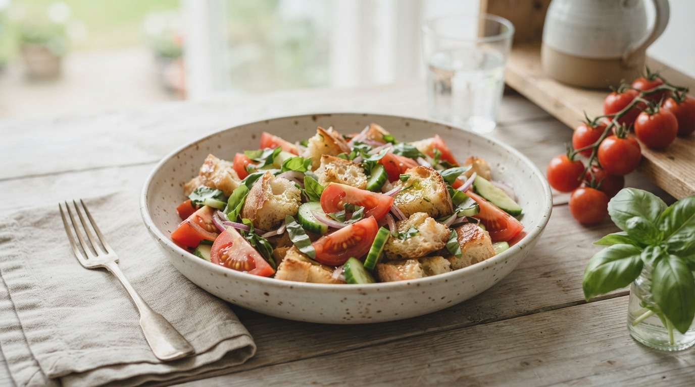 Broodsalade met tomaat