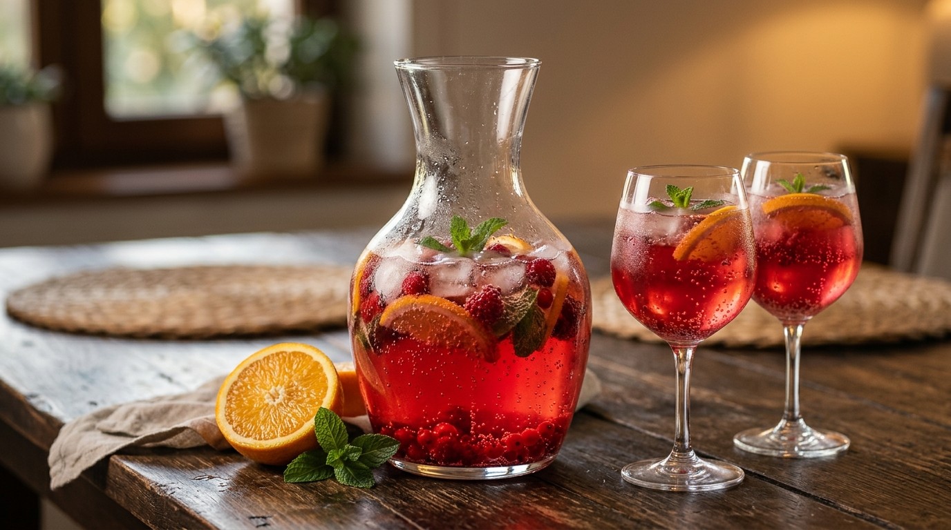 Bubbling beaujolais