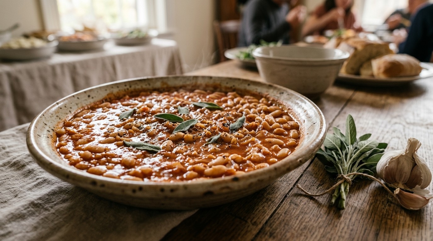 Buffet- Witte Bonen in Tomatensaus