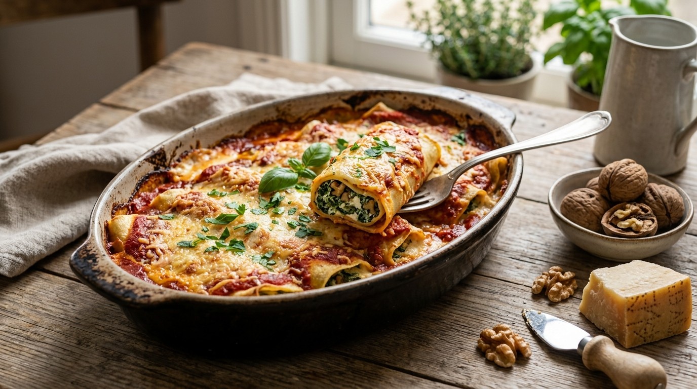 Canelones a La Rossini