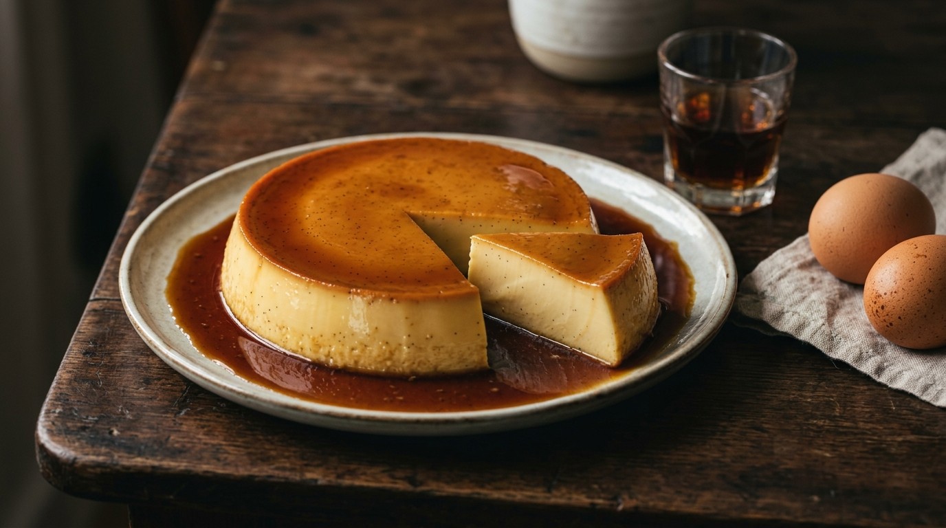 Caramel-vanilleflan