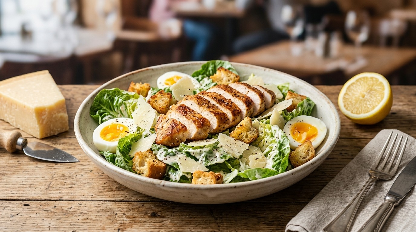 Ceasarsalade met kip
