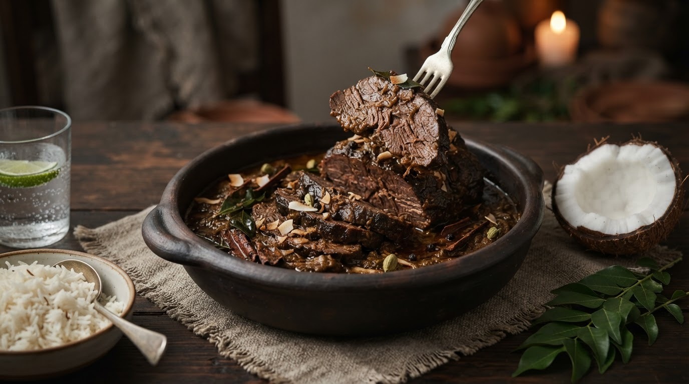 Ceylon beef smore (pittig gekruid rundvlees)