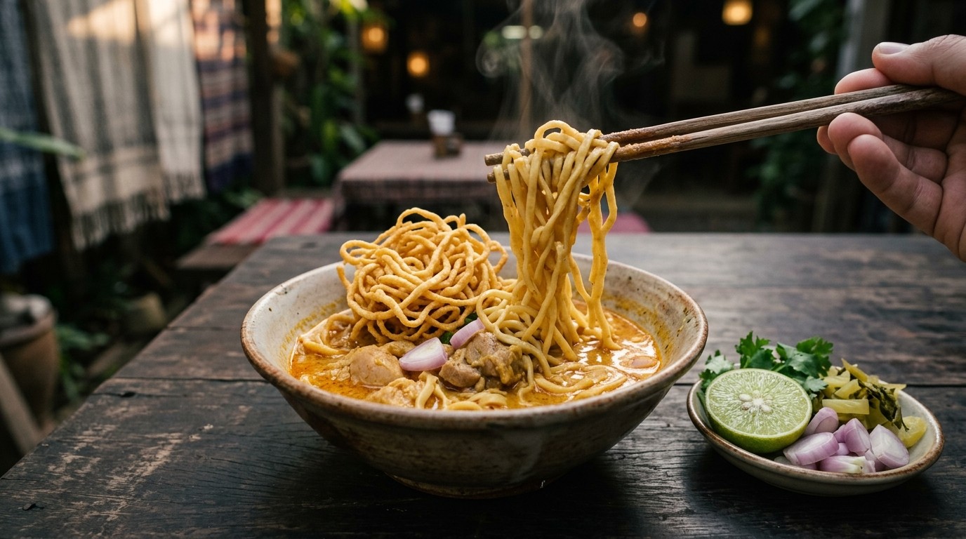 Chaing mai Noodles (Thaise Noedels)