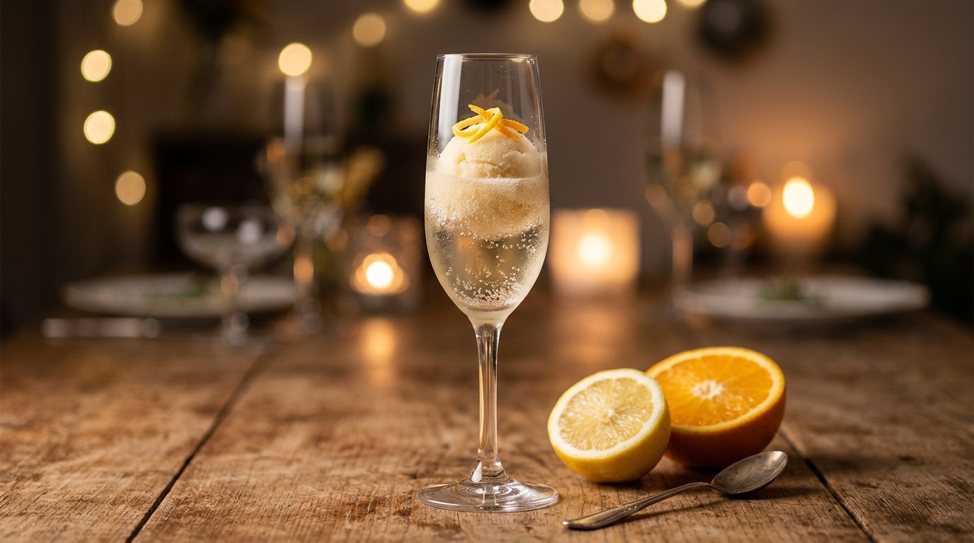 Champagnesorbet