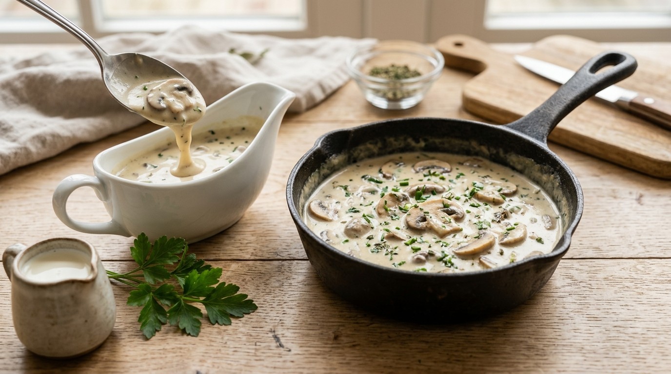 Champignon Roomsaus