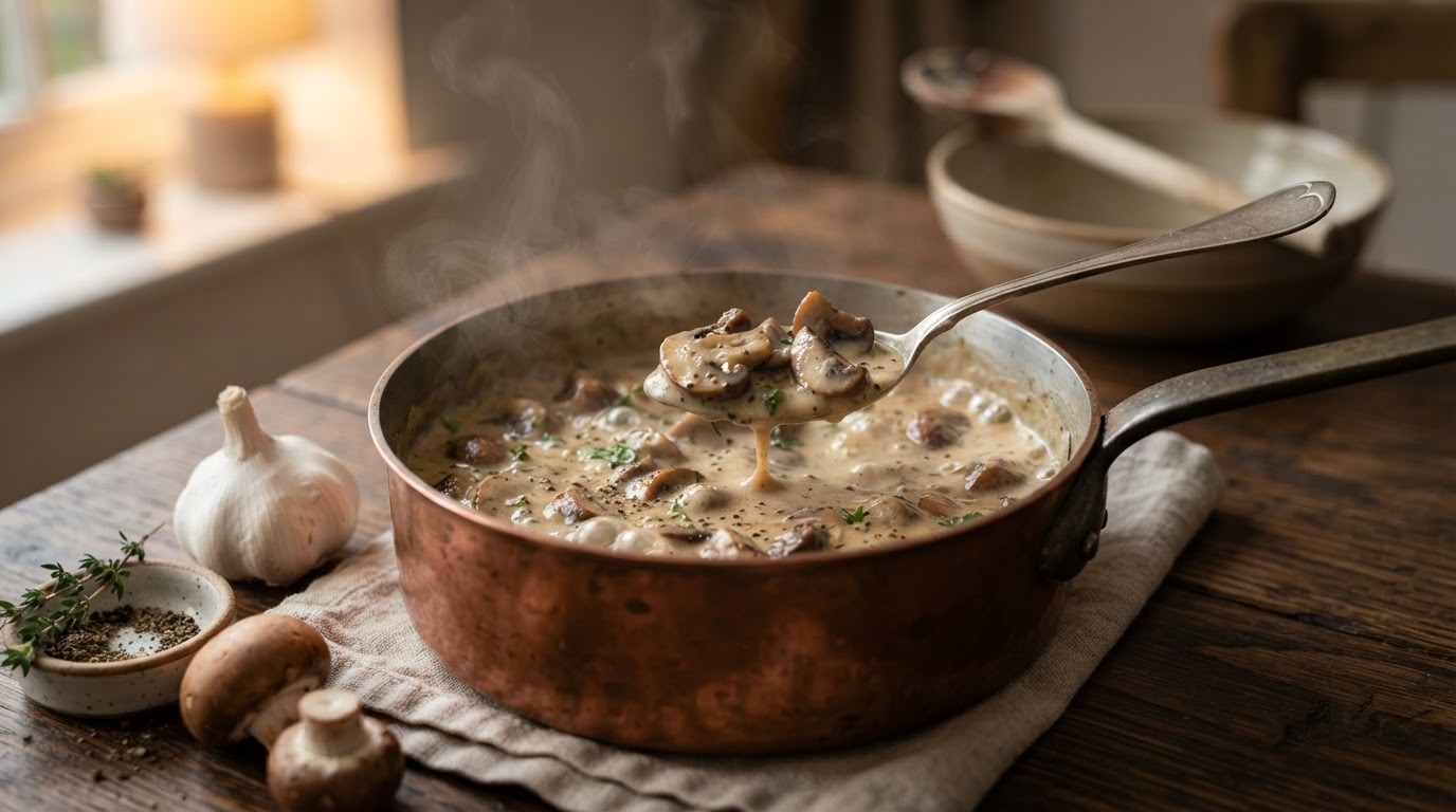 Champignonroomsaus