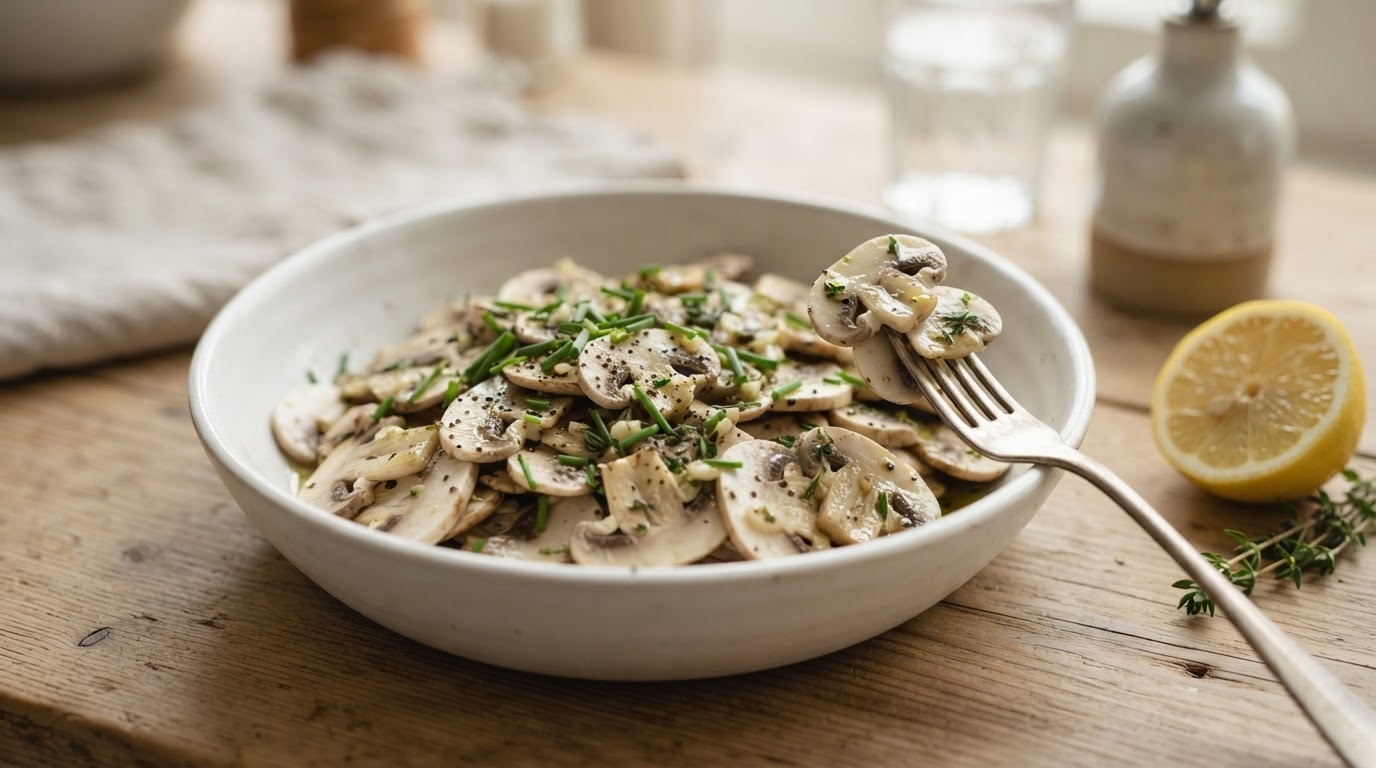 Champignonsalade