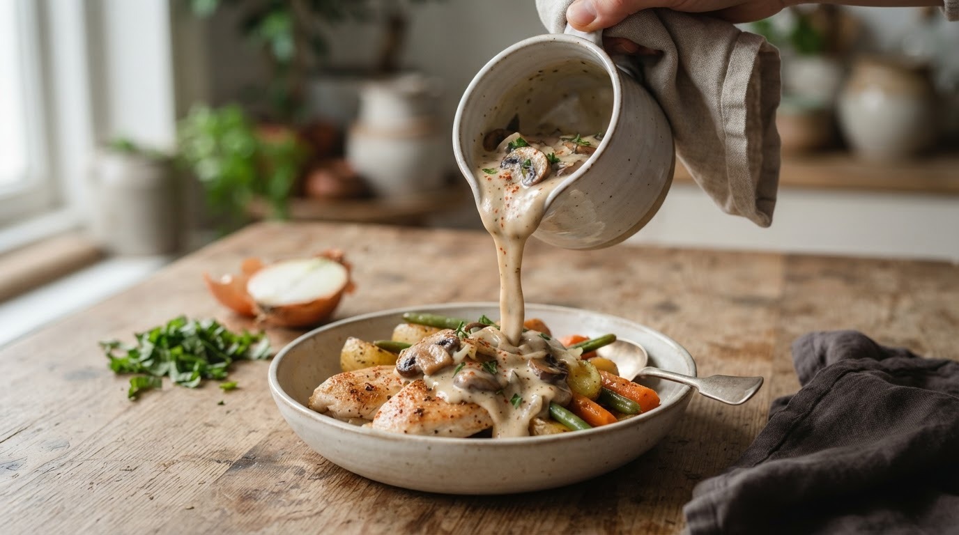 Champignonsaus