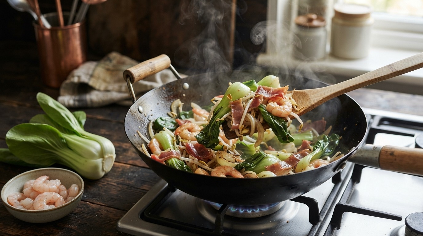 Chinese groenten uit de wok