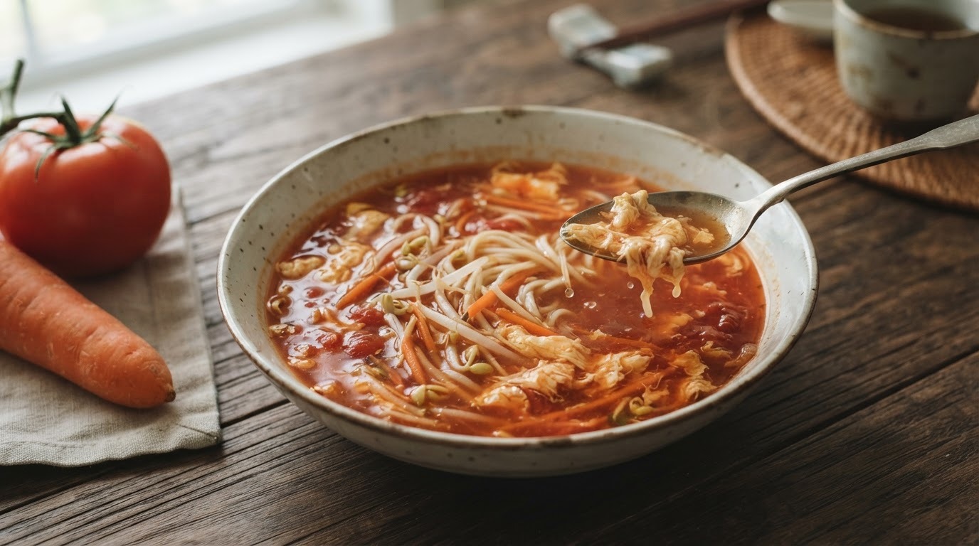 Chinese tomatensoep