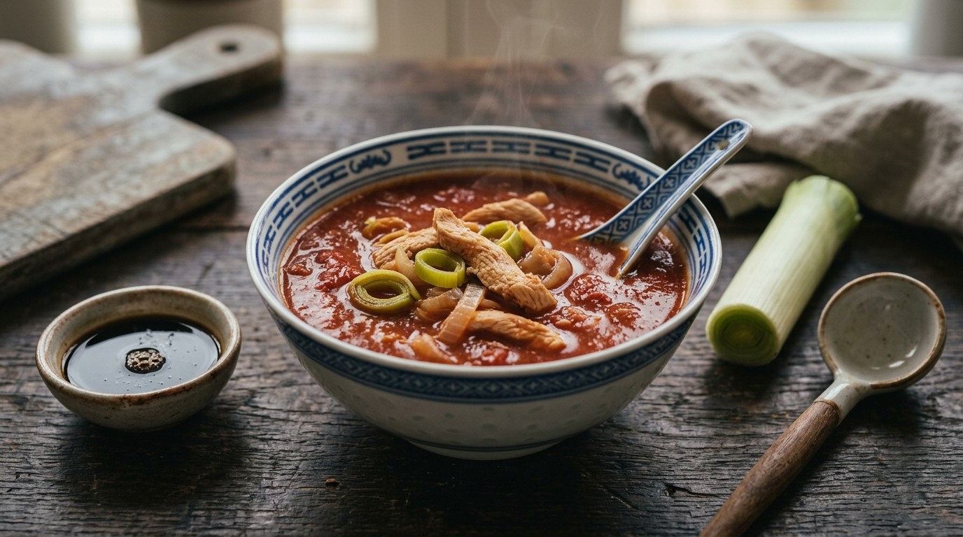 Chinese tomatensoep