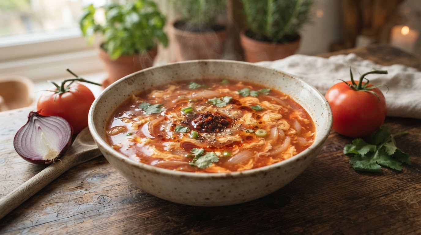 Chinese tomatensoep