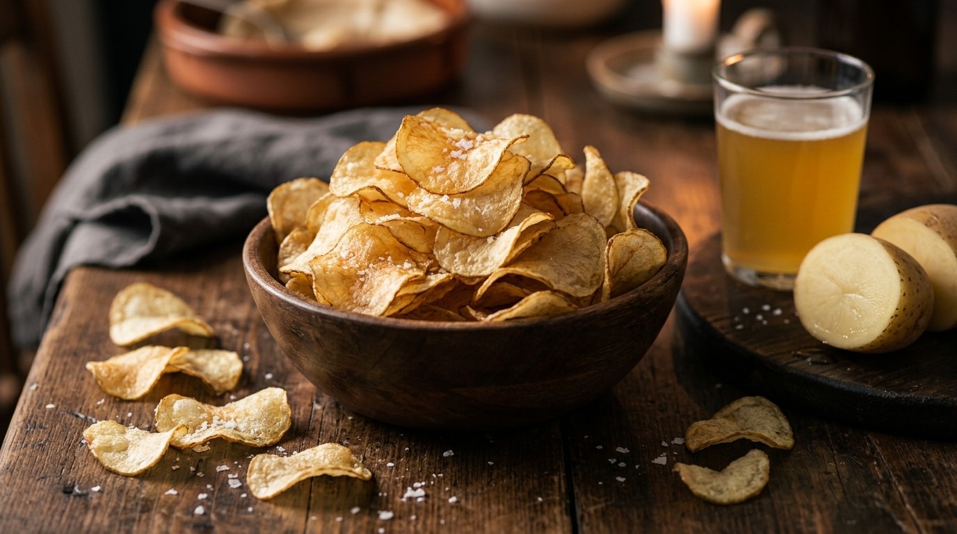 Chips van Aardappel