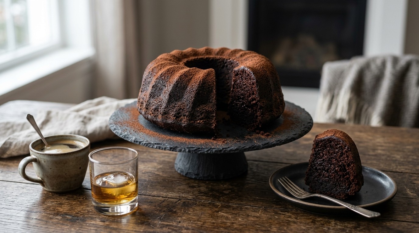 Choco-whiskycake