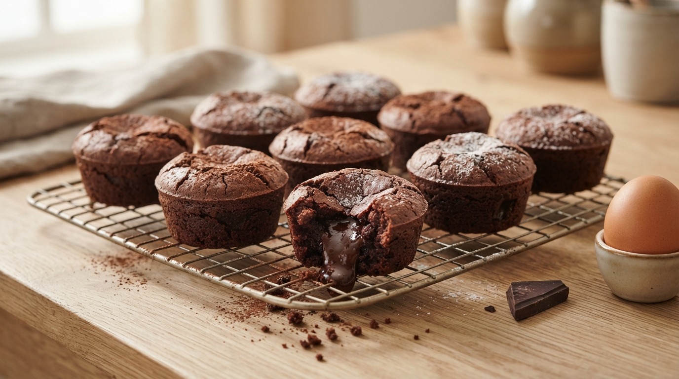 Chocolade cakejes