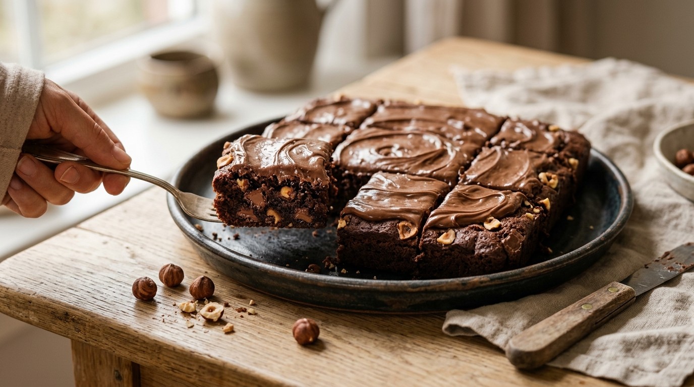 Chocolade met Hazelnootpasta