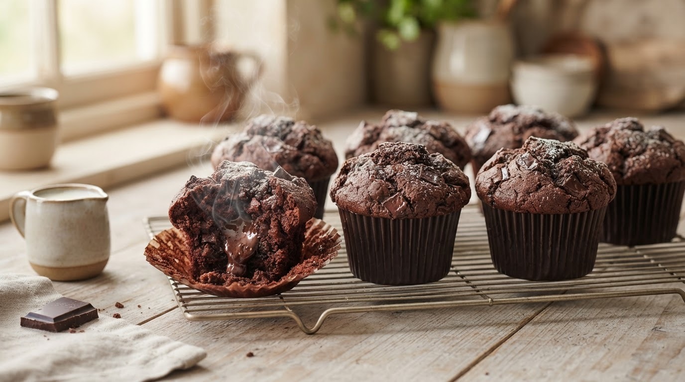 Chocolade muffins