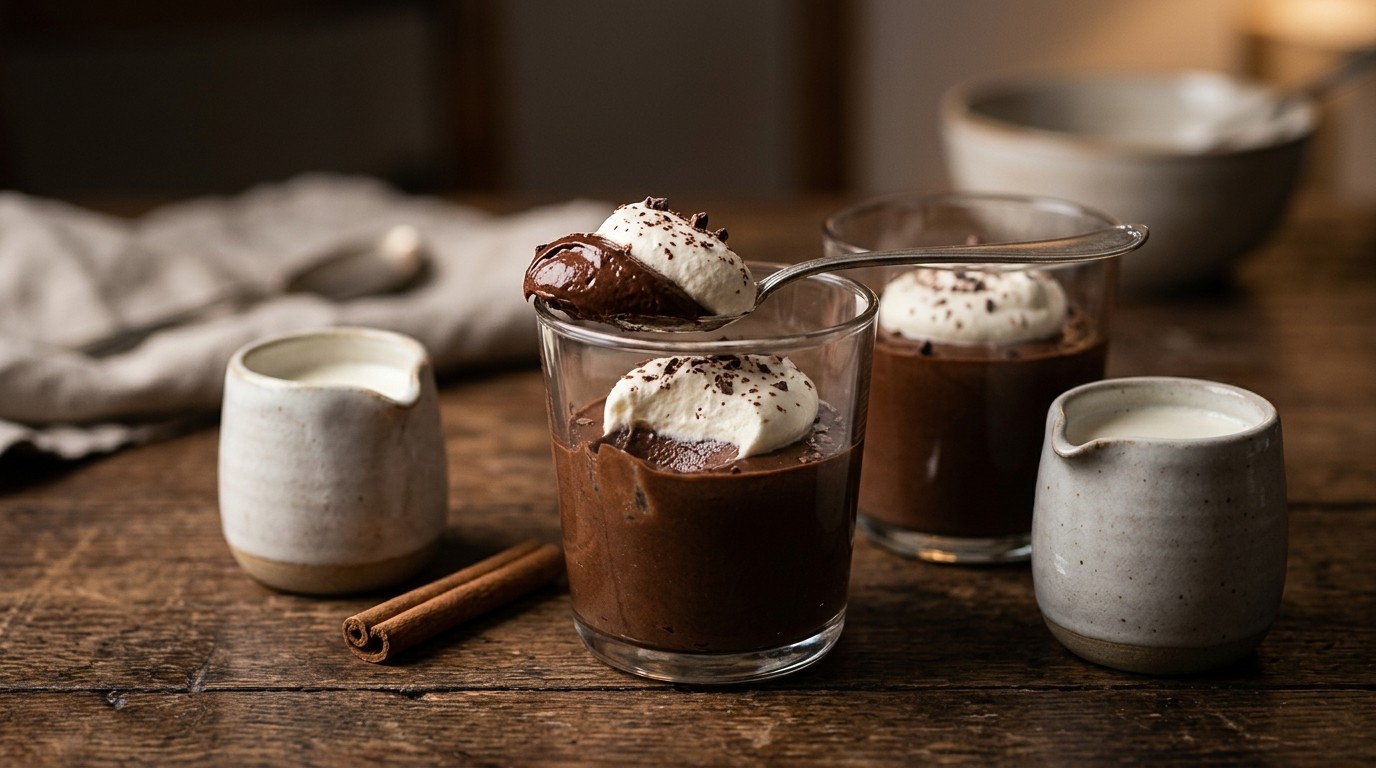 Chocolade-rummousse