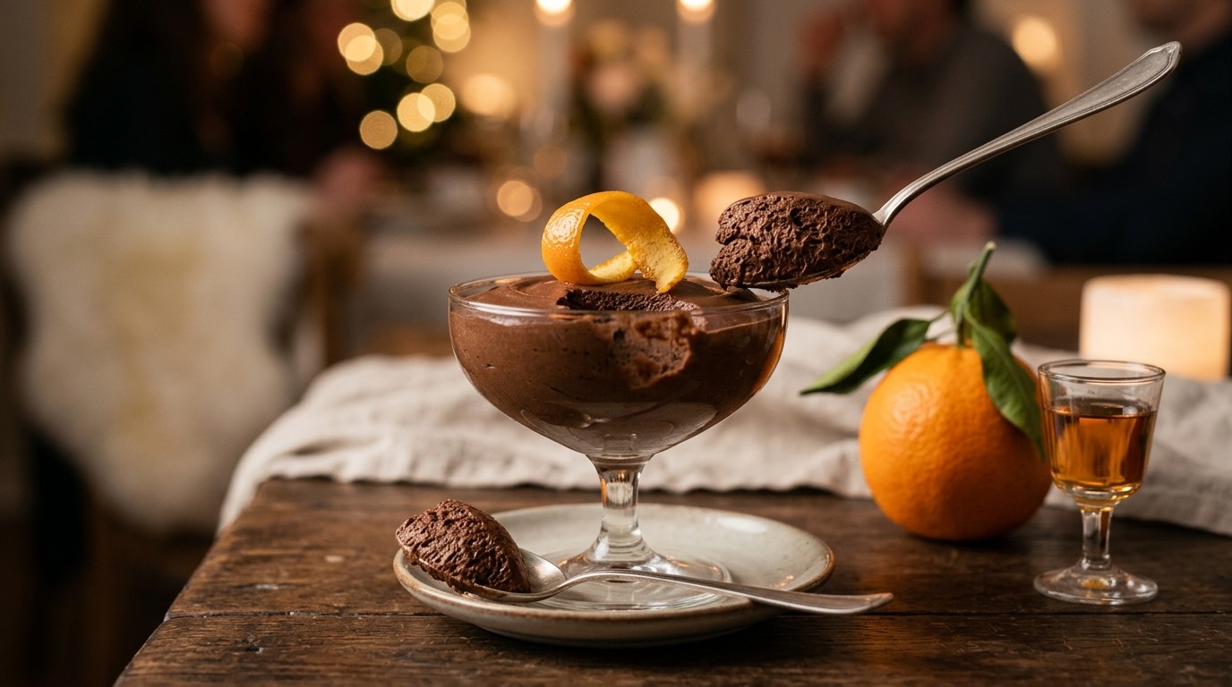 Chocolademousse met Grand Marnier