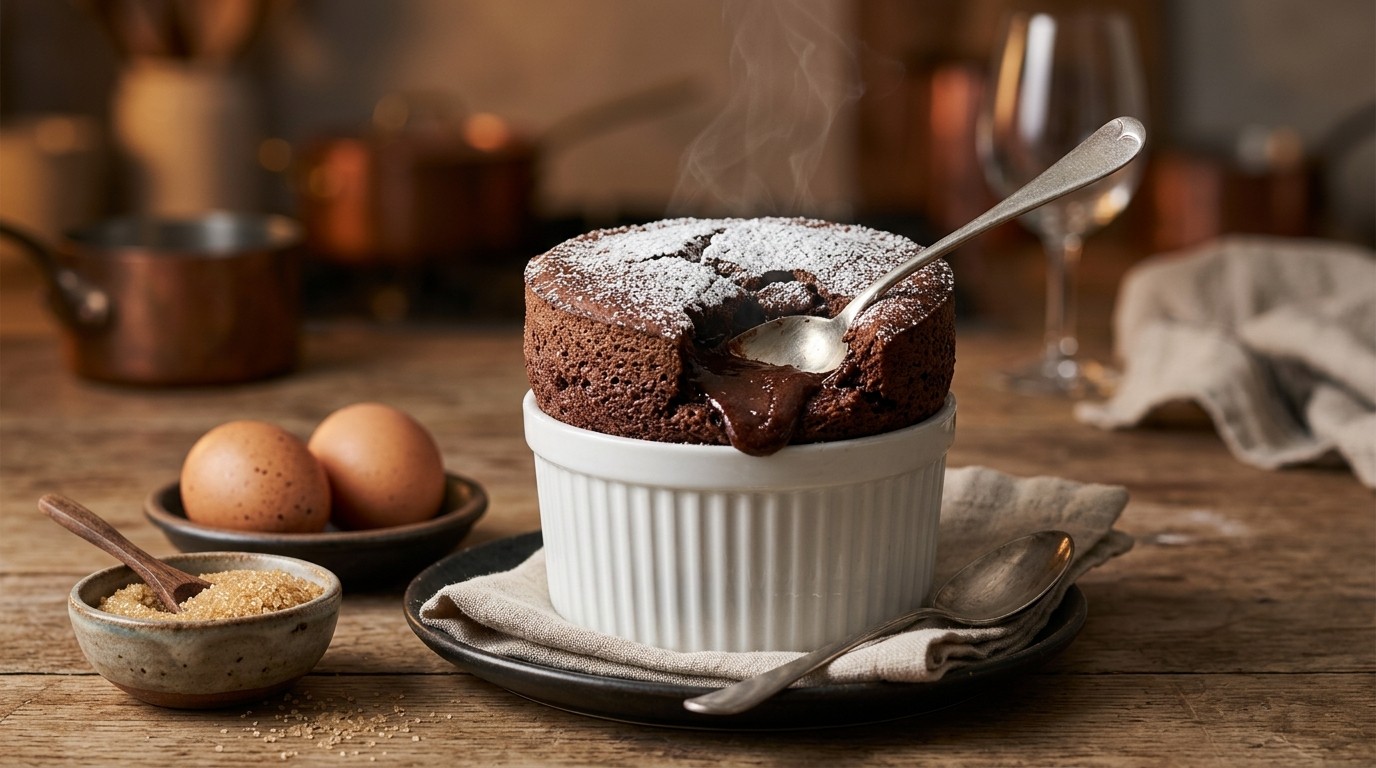 Chocoladesoufflé