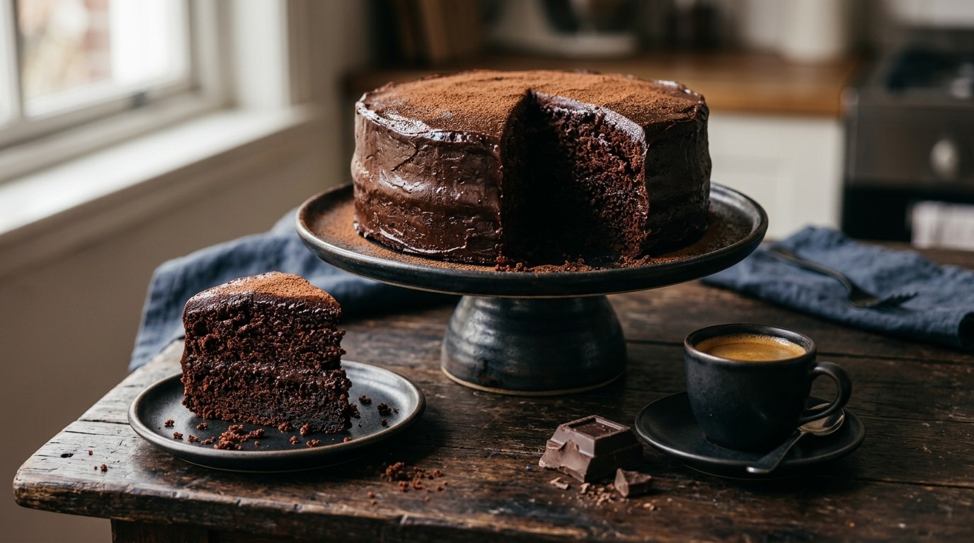 Chocoladetaart