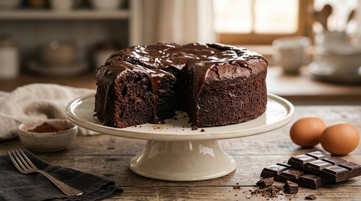 Chocoladetaart