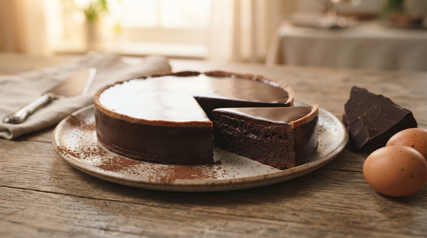 Chocoladetaart de luxe