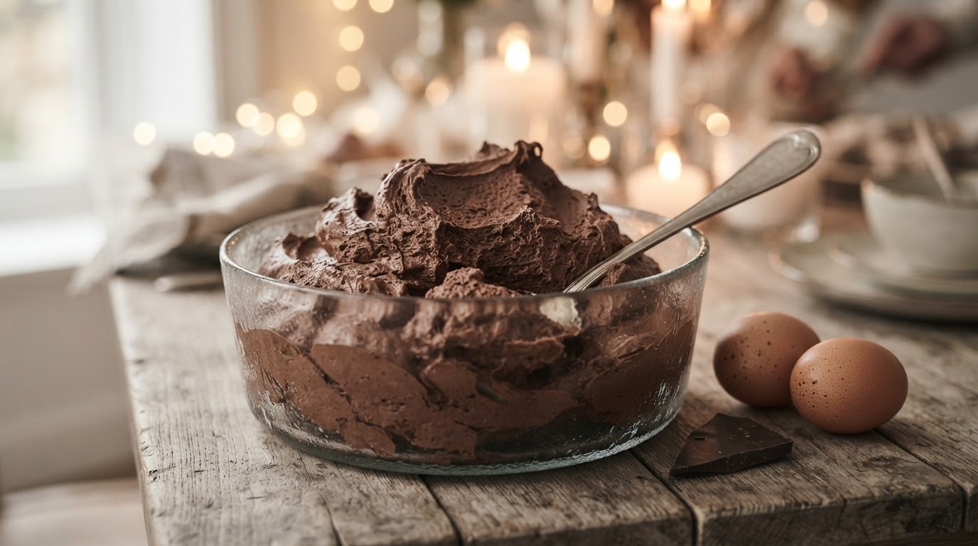 Chocomousse - lukt altijd