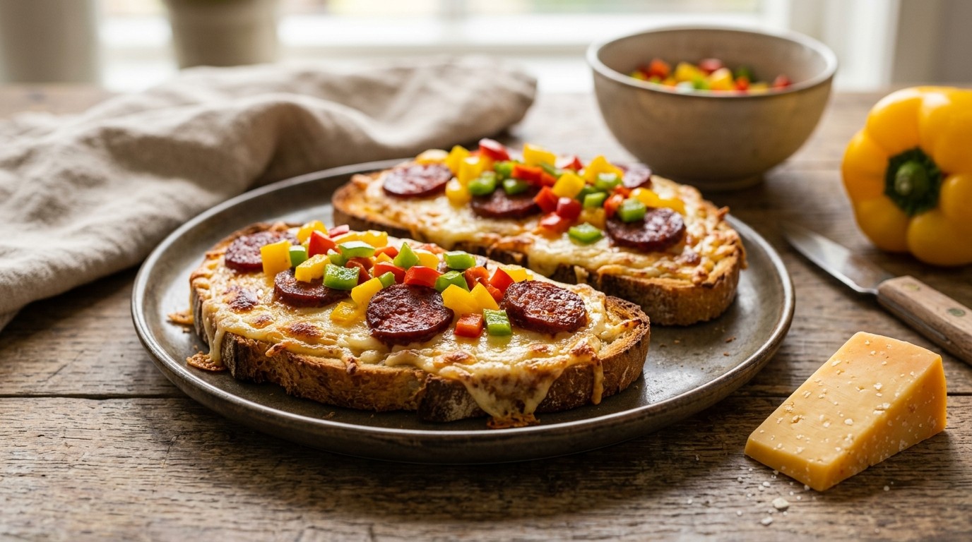 Chorio-paprika sandwiches