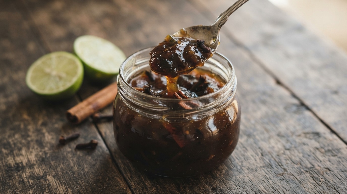Chutney van limoen