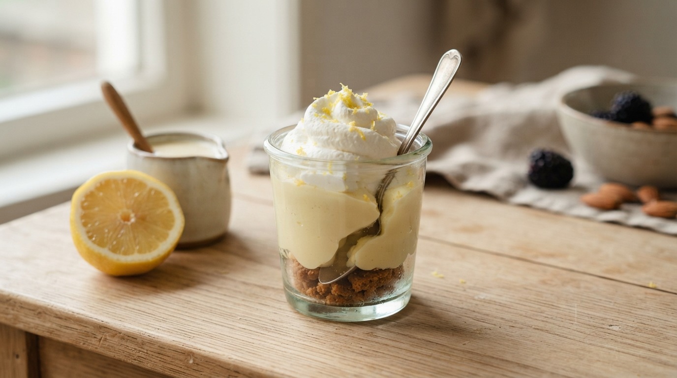 Citroencrème met yoghurt