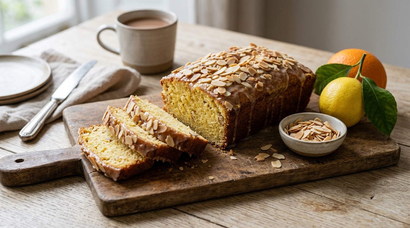 Citruscake met Amandel