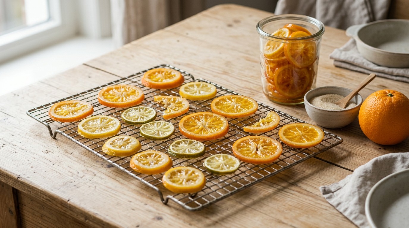 Citrusvruchten konfijten