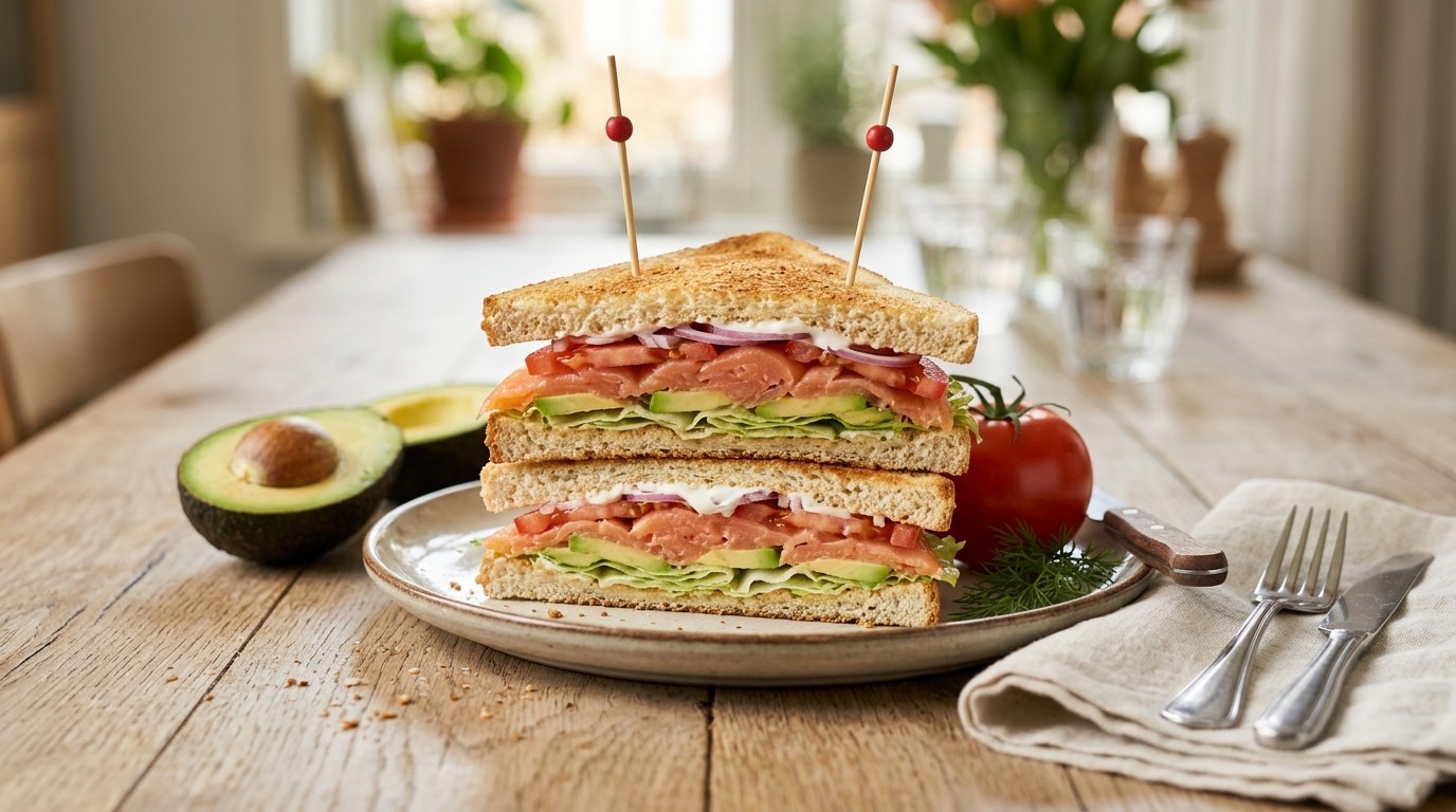 Clubsandwich Zalm