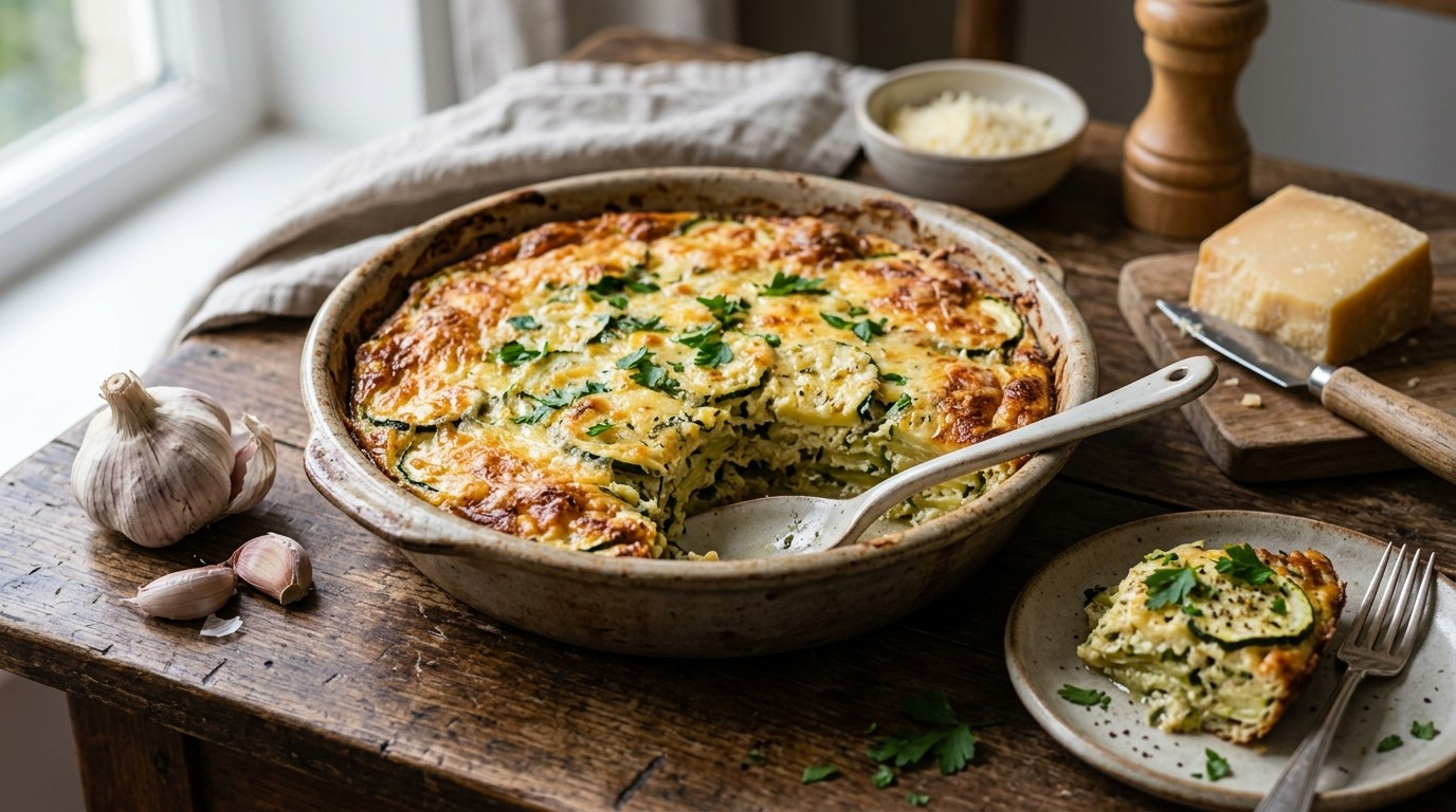 Courgette-ovenschotel