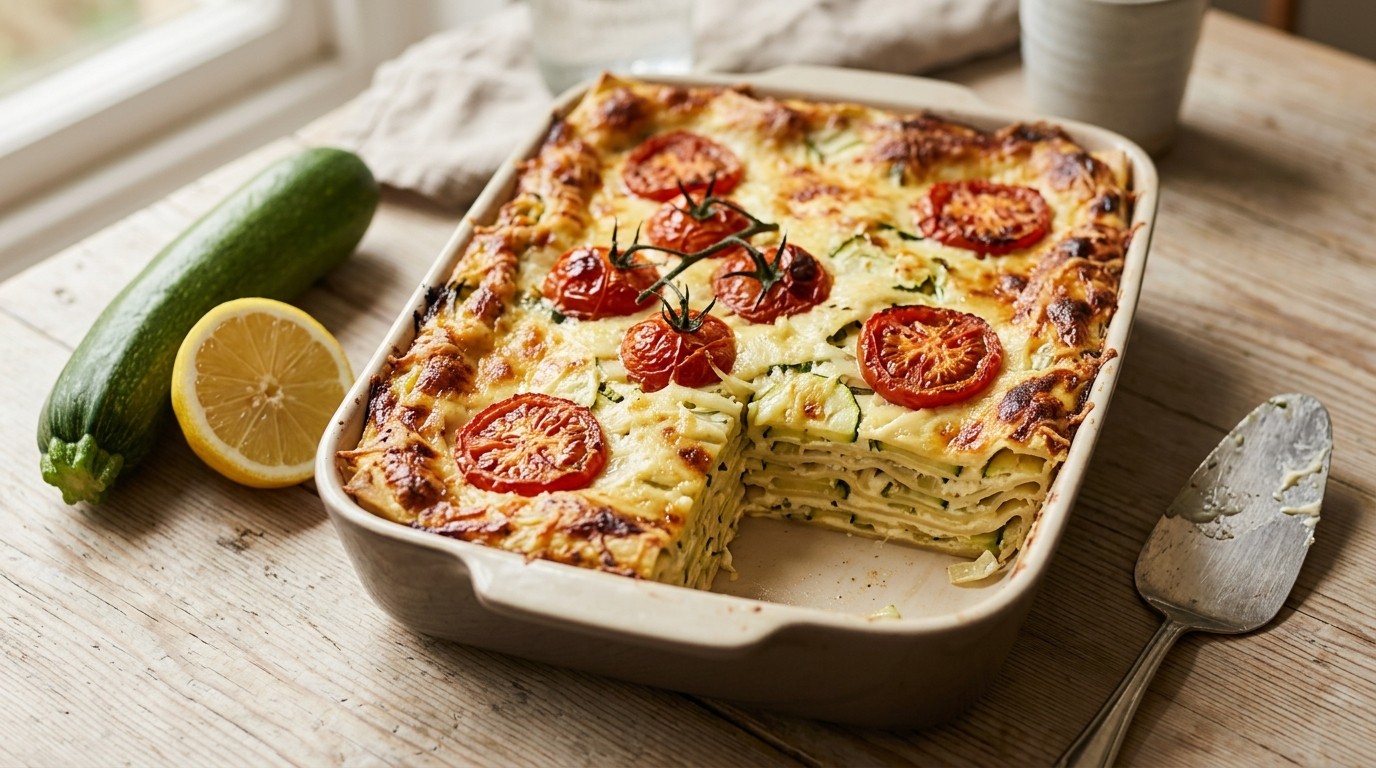 Courgette-roomlasagne