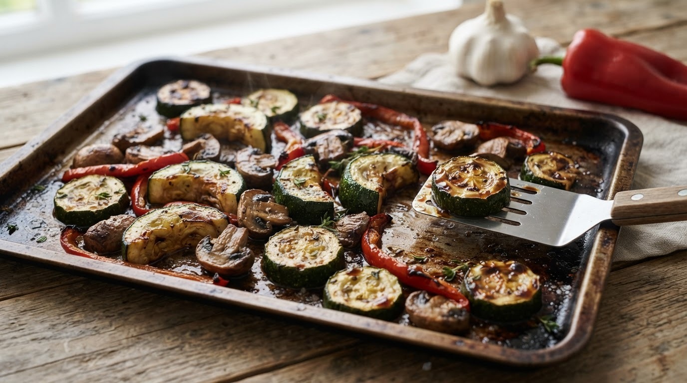 Courgettes uit de Oven