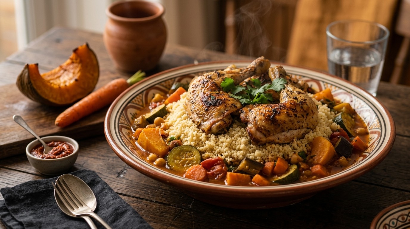 Couscous met kip