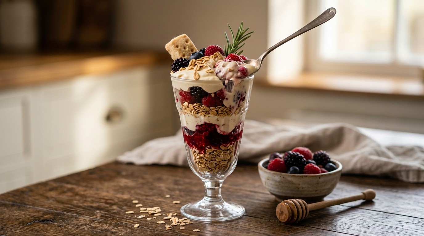 Cranachan-sundae