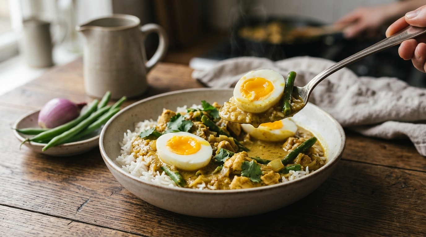 Curry-eieren