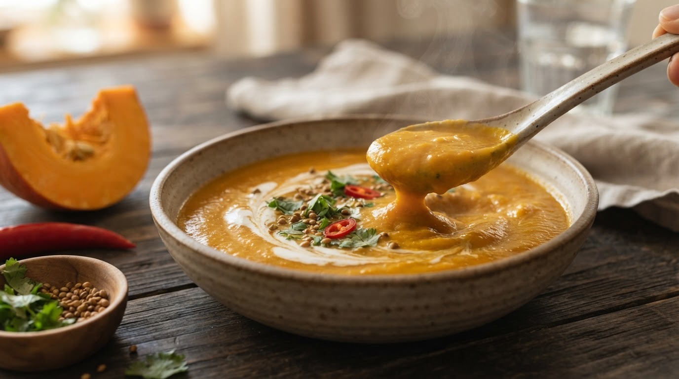 Curry pompoensoep