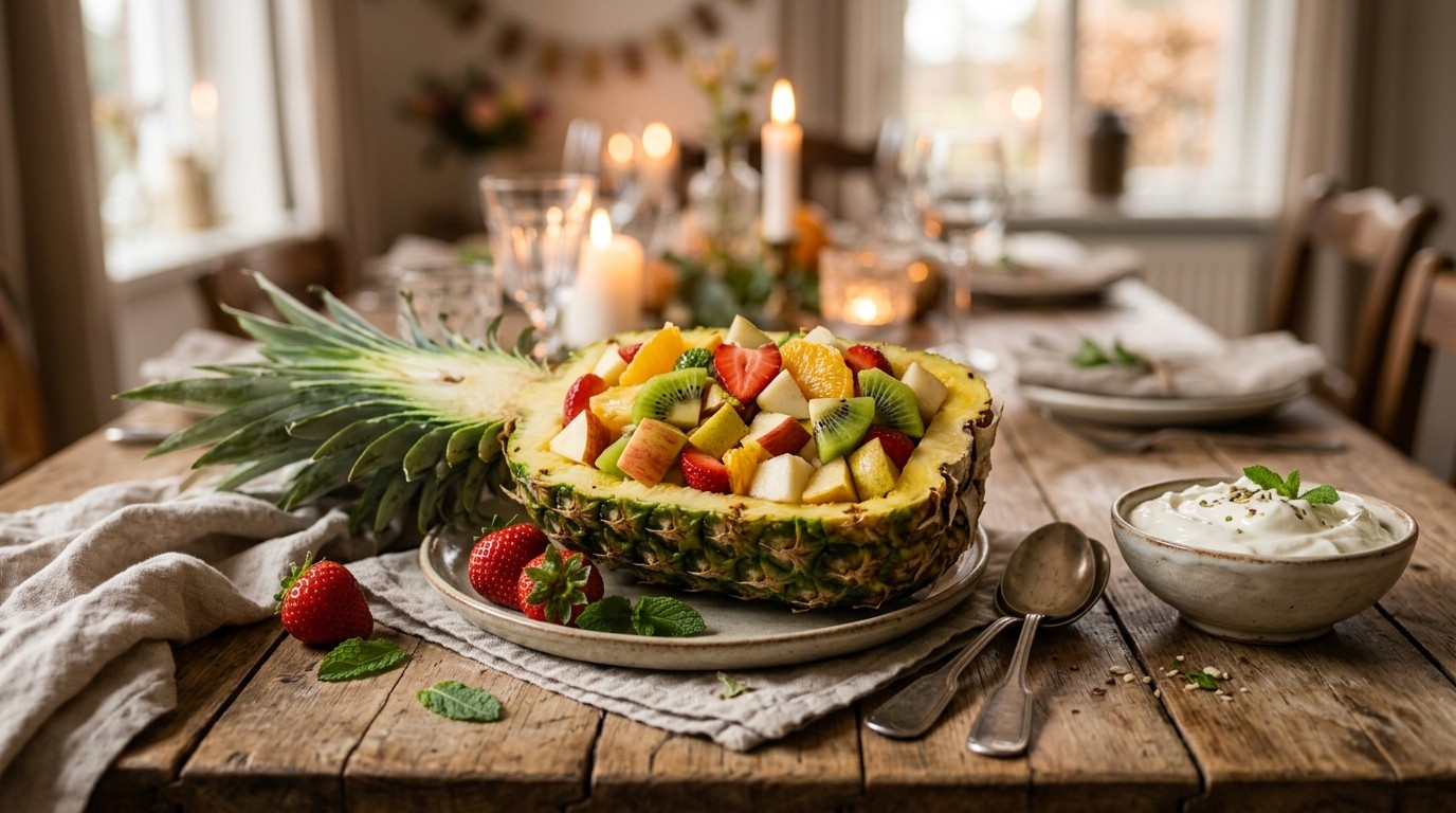 De romantische ananas