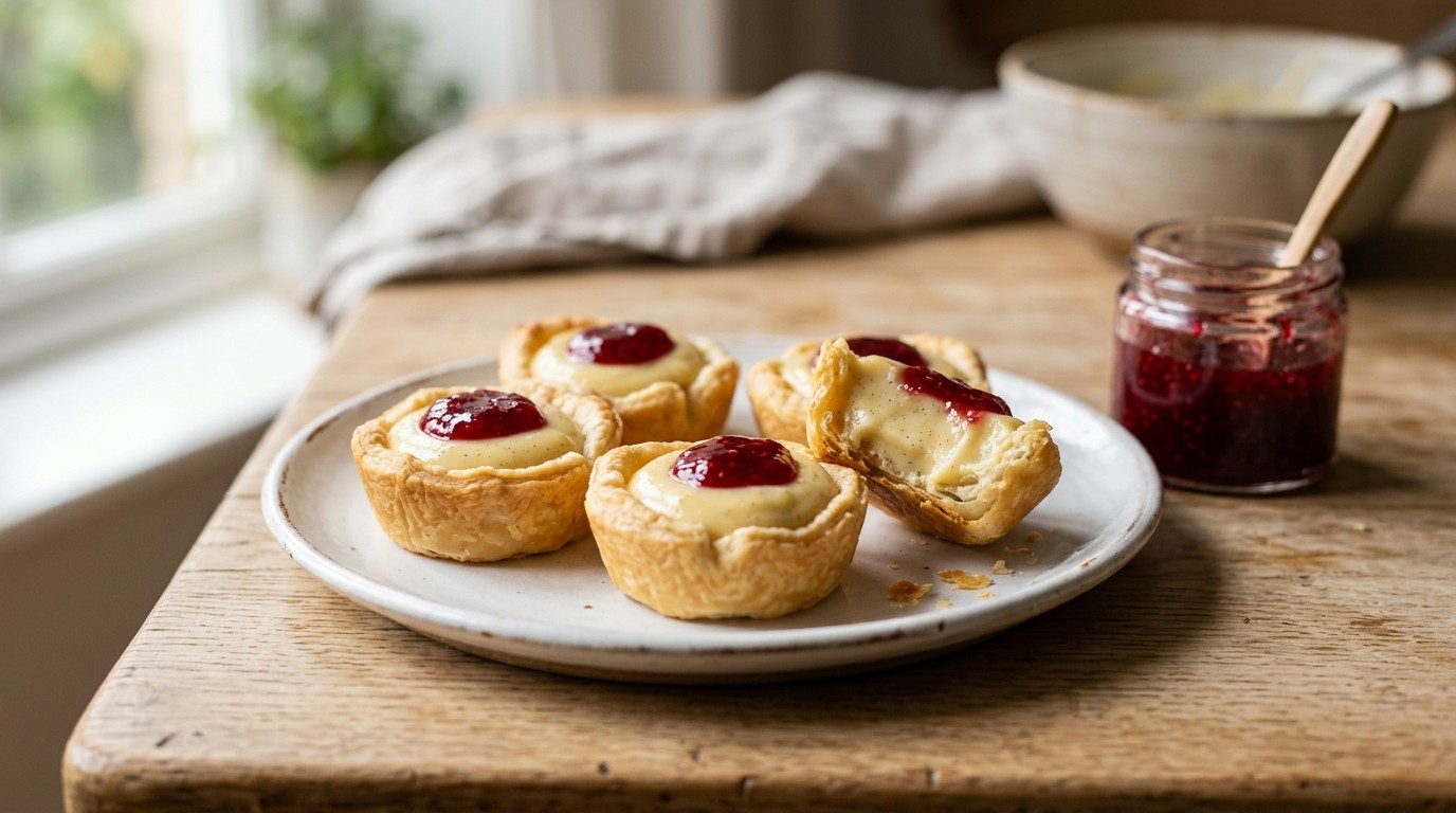 Deense Puddingtaartjes