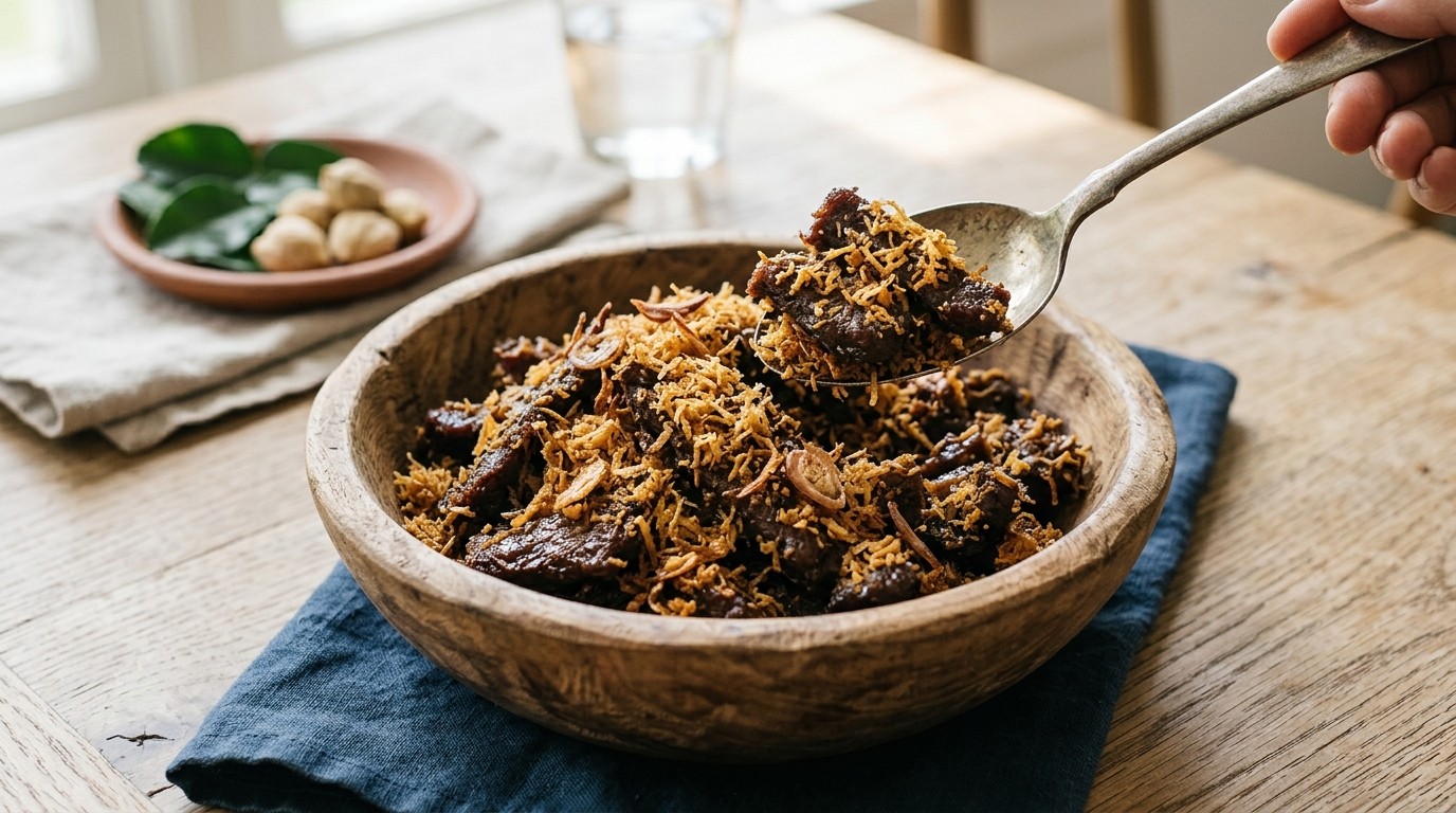 Dending Ragi (zacht Gekruid Rundvlees)
