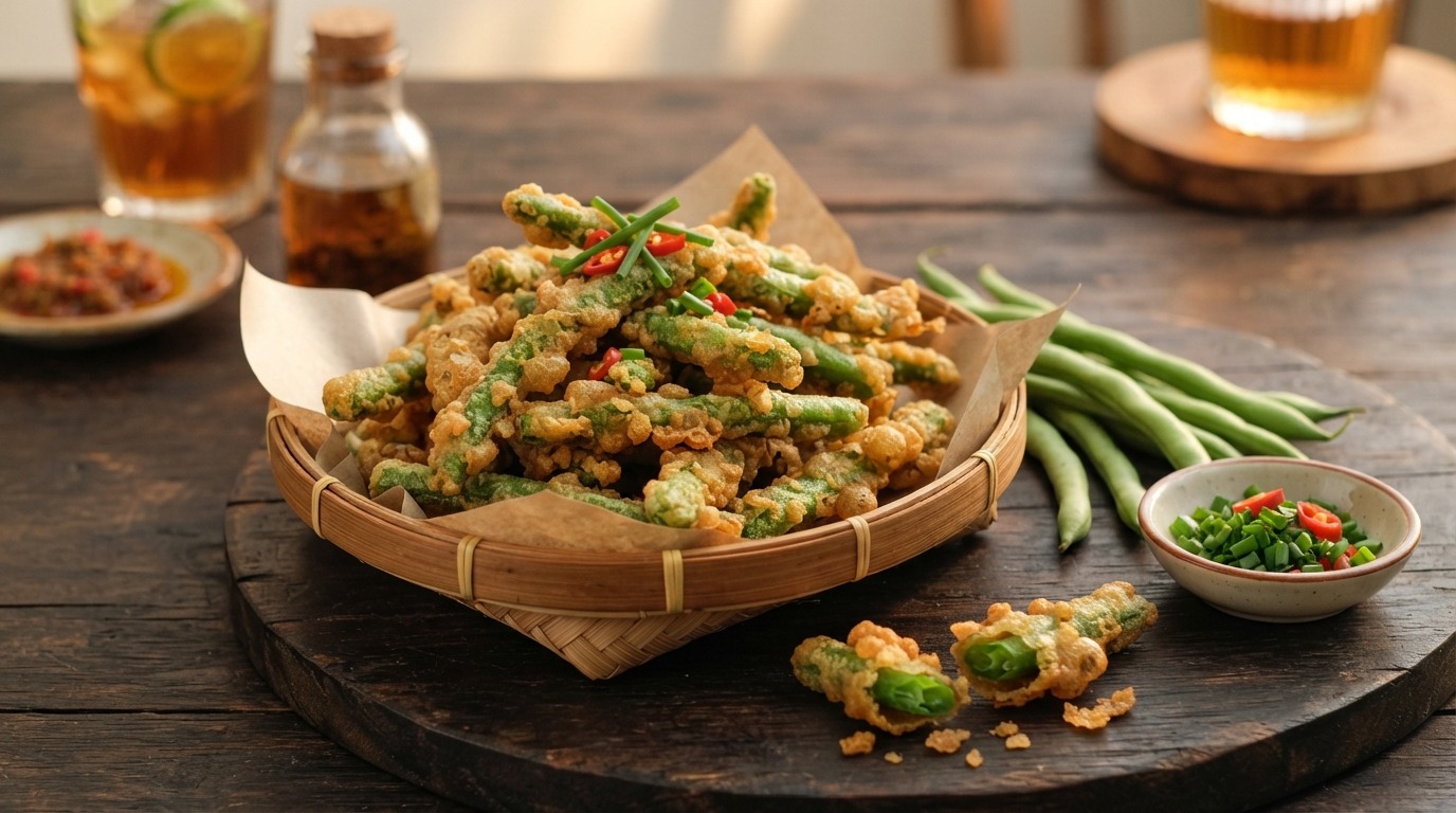 Digoreng Kacang Hijau (sperziebonen)